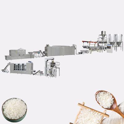 Dây chuyền sản xuất gạo tăng cường nhân tạo Thép không gỉ cấp thực phẩm