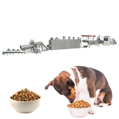 Dây chuyền chế biến thức ăn khô cho vật nuôi để sản xuất máy đùn thức ăn cho chó
