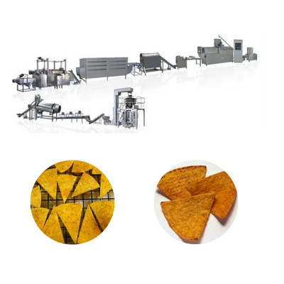 Máy chế biến khoai tây chiên Tortilla gas Diesel Corn Doritos 100kw