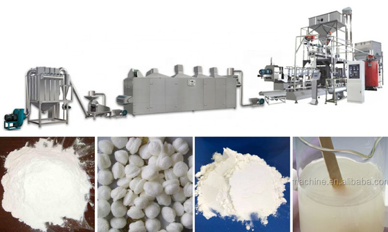 Máy tinh bột biến tính tiền hồ hóa 150 - 200kg / giờ Sản lượng cao