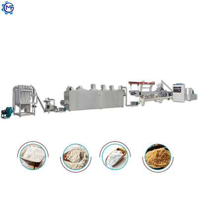 Dây chuyền sản xuất tinh bột biến tính Extrude Công suất 100 - 1200kg