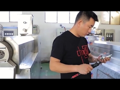 Meiteng Snack Food Production Line 75kw Fried Puffed Ball Machine